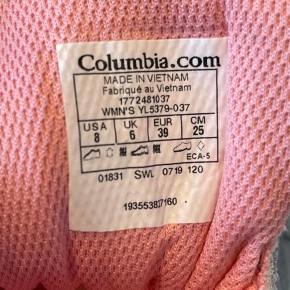 Columbia Women's Waterproof Sneakers Athletic Techlite Shoes US 8 - Picture 8 of 8